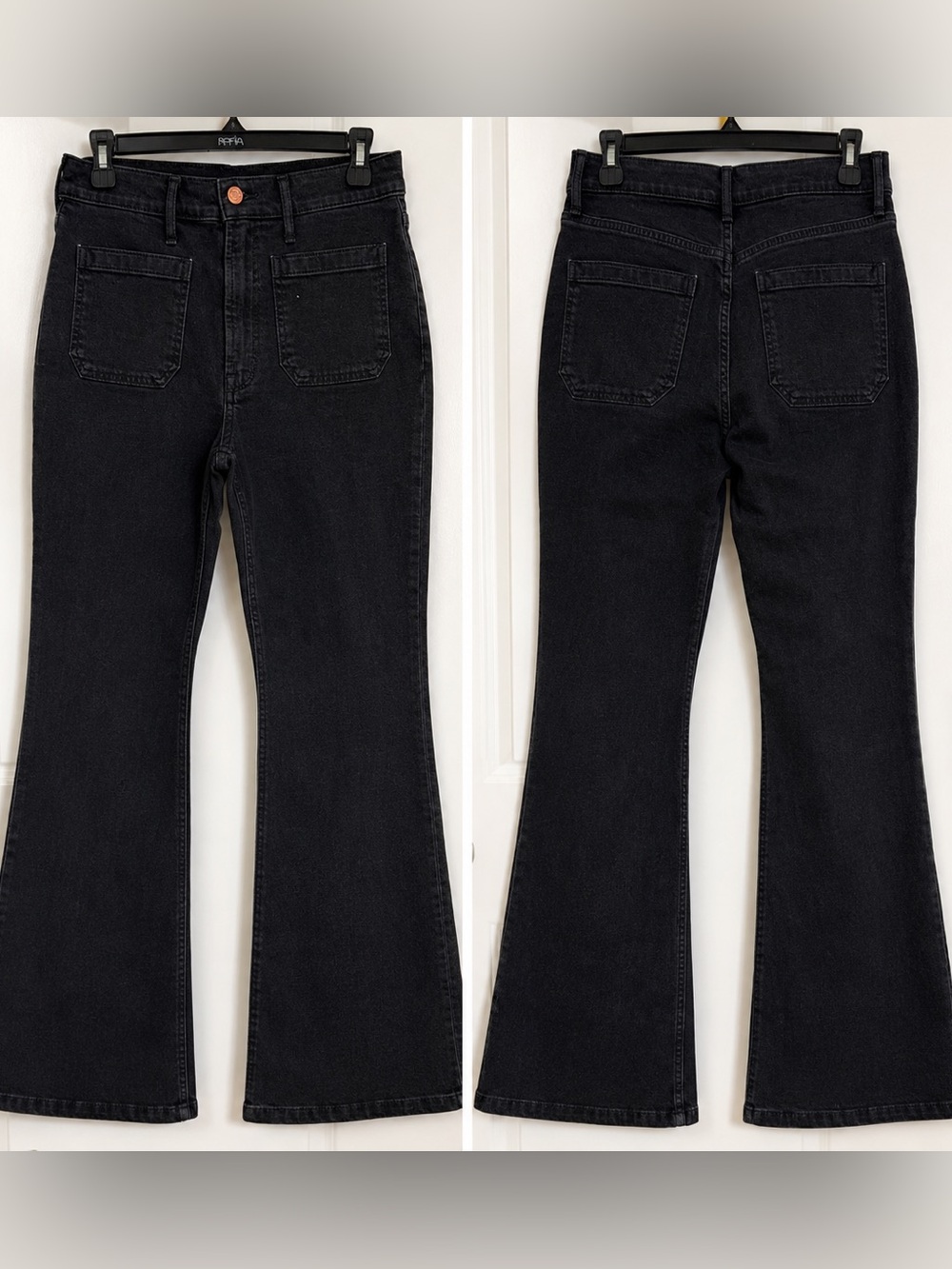 GAP Black High Rise 70’s Flare Jeans